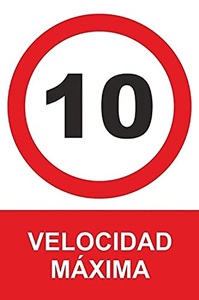 Velocidad Maxima 10km/h